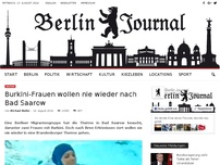 Bild zum Artikel: Burkini-Frauen wollen nie wieder nach Bad Saarow