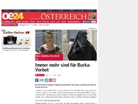 Bild zum Artikel: Immer mehr sind für Burka-Verbot