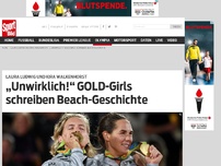 Bild zum Artikel: „Unwirklich!“ GOLD-Girls schreiben Beach-Geschichte