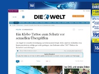 Bild zum Artikel: Schwimmbäder: Ein Klebe-Tattoo zum Schutz vor sexuellen Übergriffen