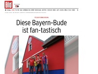 Bild zum Artikel: Titelreife Renovierung - Diese Bayern-Bude ist fan-tastisch