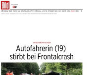 Bild zum Artikel: Unfallhorror bei Sachsen - Autofahrerin (19) stirbt bei Frontalcrash