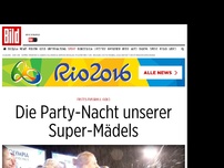 Bild zum Artikel: Erstes Fußball-Gold - Die Party-Nacht unserer Super-Mädels