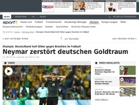 Bild zum Artikel: Elfer-Drama! Neymar zerstört deutschen Traum