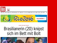 Bild zum Artikel: Olympia - Brasilianerin (20) knipst sich im Bett mit Bolt