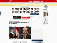 Bild zum Artikel: Ankara zieht Botschafter aus Wien ab - Warum sich das kleine Österreich so mit der Türkei anlegt