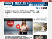 Bild zum Artikel: Geht im September die Welt unter? Video zeigt angeblich, wie Planet Nibiru auf die Erde zurast