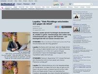 Bild zum Artikel: ÖVP - Lopatka: 'Viele Flüchtlinge entscheiden sich gegen die Arbeit'