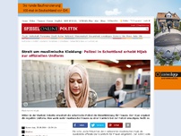 Bild zum Artikel: Streit um muslimische Kleidung: Polizei in Schottland erhebt Hijab zur offiziellen Uniform