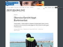 Bild zum Artikel: Französisches Verwaltungsgericht kippt Burkini-Verbot