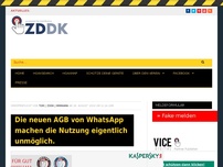 Bild zum Artikel: Die neuen AGB von WhatsApp machen die Nutzung eigentlich unmöglich.