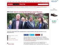 Bild zum Artikel: SPD-Chef: Gabriel verteidigt Stinkefinger gegen Neonazis