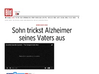 Bild zum Artikel: Und zwar so! - Sohn trickst Alzheimer seines Vaters aus