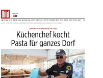 Bild zum Artikel: Lebensmut nach Erdbeben - Küchenchef kocht Pasta für ganzes Dorf