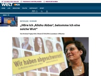 Bild zum Artikel: Ex-Muslime: 'Höre ich ,Allahu Akbar', bekomme ich eine solche Wut'