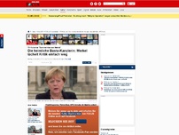 Bild zum Artikel: TV-Kolumne 'Sommerinterview Merkel' - Die heimliche Basta-Kanzlerin: Merkel lächelt Kritik einfach weg