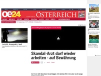 Bild zum Artikel: Skandal-Arzt darf wieder arbeiten - auf Bewährung