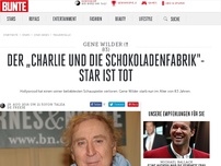 Bild zum Artikel: Der „Charlie und die Schokoladenfabrik“-Star ist tot