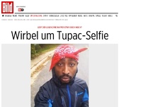 Bild zum Artikel: Lebt der Rapper etwa? - Wirbel um Tupac-Selfie