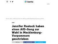Bild zum Artikel: Jennifer Rostock haben einen AfD-Song zur Wahl in Mecklenburg-Vorpommern geschrieben