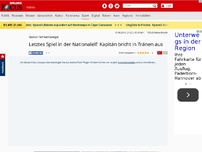 Bild zum Artikel: Bastian Schweinsteiger - Letztes Spiel in der Nationalelf: Kapitän bricht in Tränen aus