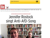 Bild zum Artikel: Achtung, Ohrwurm! - Jennifer Rostock singt Anti-AfD-Song
