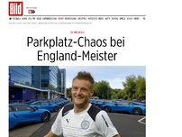 Bild zum Artikel: Zu viel blau - Parkplatz-Chaos bei England-Meister