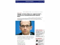 Bild zum Artikel: Spiegel: Ist Heiko Maas ein Lügenminister? – Vermerk der Bundesanwaltschaft belastet Maas