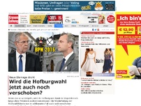 Bild zum Artikel: Wird die Hofburgwahl jetzt auch noch verschoben?