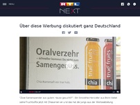 Bild zum Artikel: Über diese Werbung diskutiert ganz Deutschland