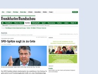 Bild zum Artikel: Freihandelsabkommen - SPD-Spitze sagt Ja zu Ceta