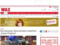 Bild zum Artikel: Sex-Attacken überschatten Stadtfest 'Essen Original'