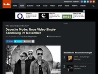 Bild zum Artikel: Depeche Mode: Neue Video-Single-Collection im November