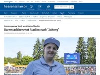Bild zum Artikel: Darmstadt benennt Stadion nach 'Johnny'