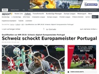 Bild zum Artikel: Schweizer Bundesliga-Duo schockt Portugal