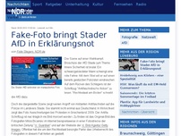 Bild zum Artikel: Fake-Foto bringt Stader AfD in Erklärungsnot