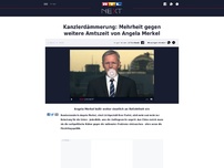 Bild zum Artikel: Kanzlerdämmerung: Mehrheit gegen weitere Amtszeit von Angela Merkel