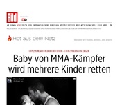 Bild zum Artikel: Liam † wurde überfahren - Baby von MMA-Kämpfer wird mehrere Kinder retten