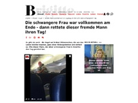 Bild zum Artikel: Die schwangere Frau war vollkommen am Ende - dann rettete dieser fremde Mann ihren Tag!