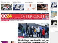 Bild zum Artikel: Flüchtlinge machen Urlaub, wo sie angeblich verfolgt werden