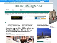 Bild zum Artikel: Hamburg geht drastischen Schritt: Radikale Muslime dürfen Koran nicht mehr öffentlich verteilen