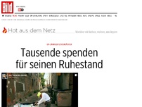 Bild zum Artikel: 89-jähriger Eisverkäufer - Tausende spenden ​für seinen Ruhestand