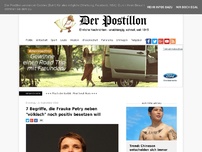 Bild zum Artikel: 7 Begriffe, die Frauke Petry neben 'völkisch' noch positiv besetzen will