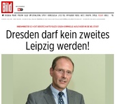 Bild zum Artikel: Bereitschaftspolizei - Dresden darf kein zweites Leipzig werden!