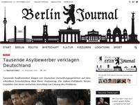 Bild zum Artikel: Tausende Asylbewerber verklagen Deutschland