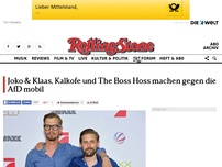Bild zum Artikel: Joko & Klaas, Kalkofe und The Boss Hoss machen gegen die AfD mobil