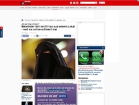 Bild zum Artikel: „Die war völlig in Schwarz“ - Wirt wirft Frau aus seinem Lokal - weil sie vollverschleiert war