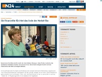 Bild zum Artikel: Globale Investoren - 
Die Finanzelite fürchtet das Ende der Merkel-Ära