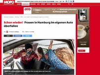 Bild zum Artikel: Schon wieder!: Frauen in Hamburg im eigenen Auto überfallen