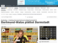 Bild zum Artikel: Dortmund-Walze plättet Darmstadt